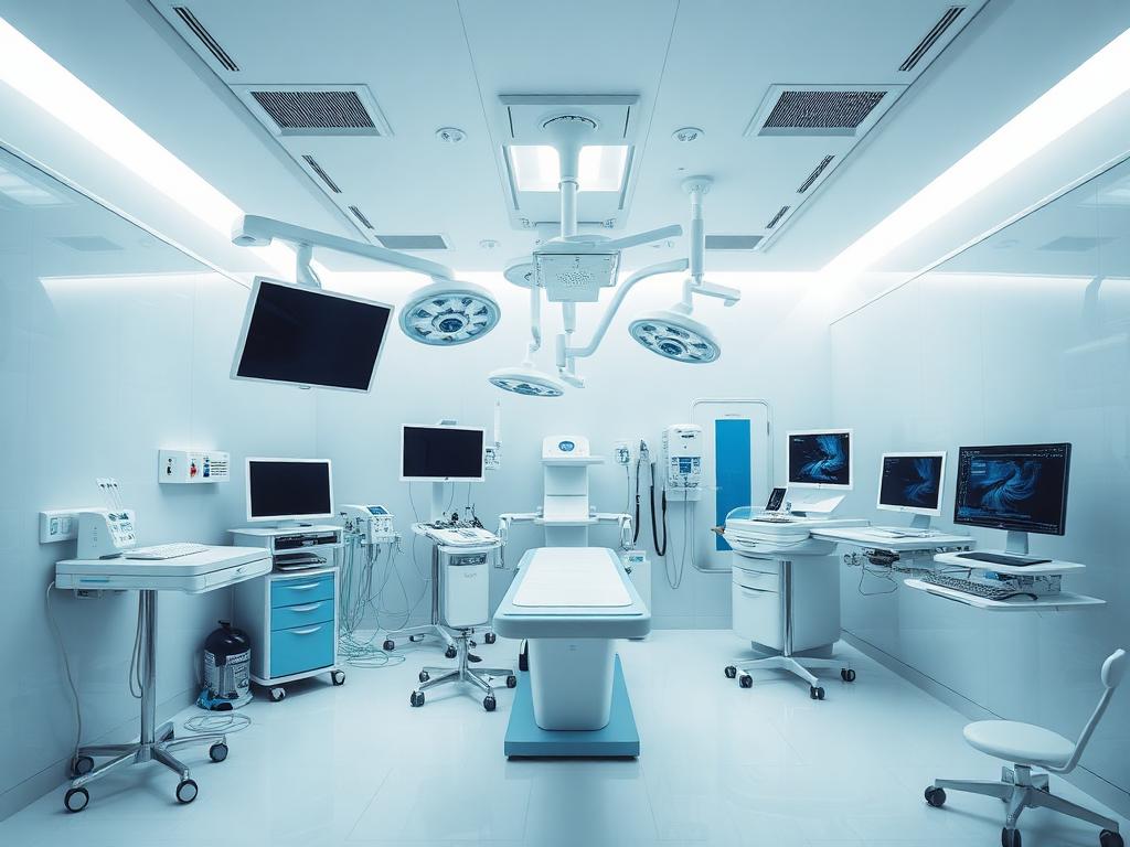 Modern clinic interior with advanced medical equipment at Serenova Aesthetics, Bangalore